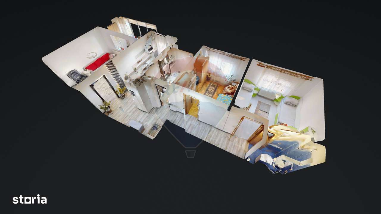 Apartament 3 camere, 2 băi, 2 parcări de vânzare zona Avantgarden 2-3