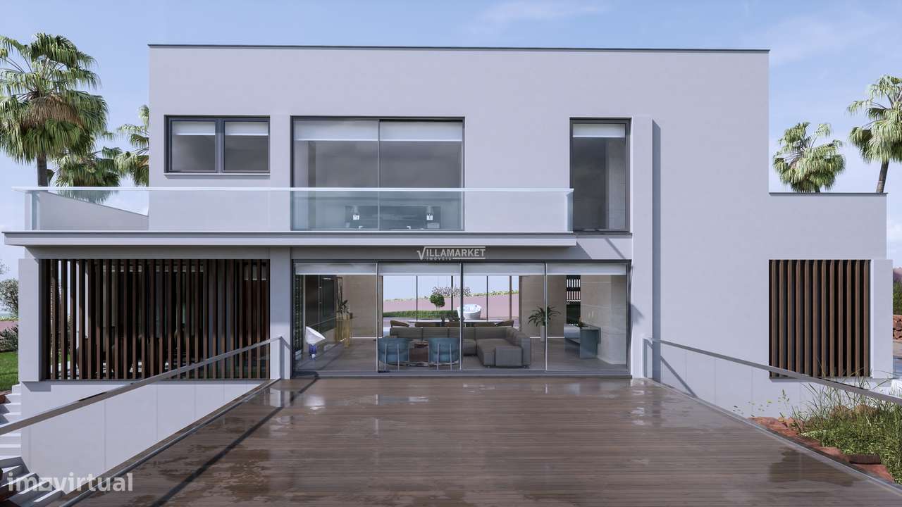 LUXUOSA VILLA V4  DE ARQUITETURA MODERNA COM PISCINA SITUADA NA ZONA D-10