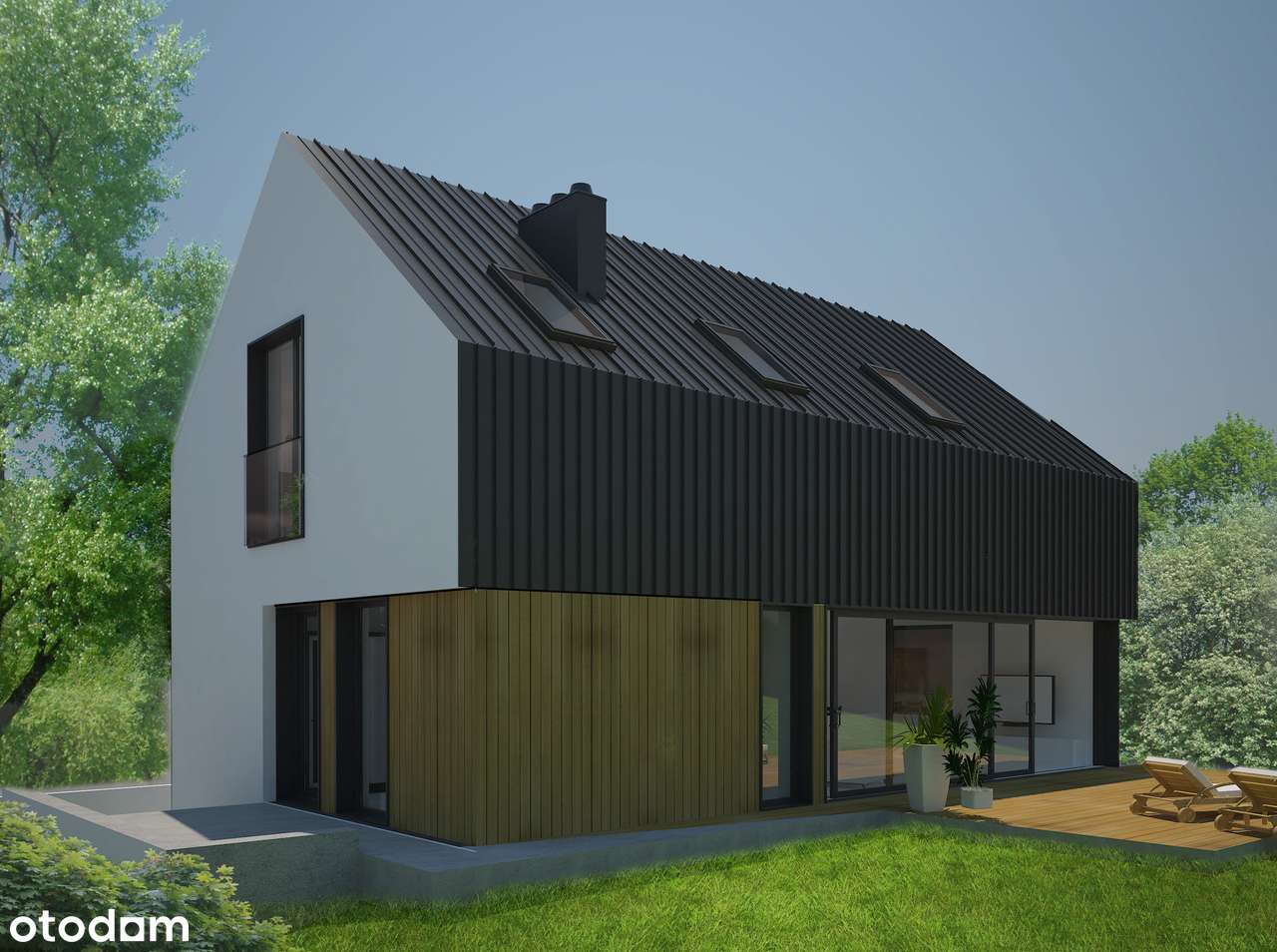 Działka z pozwoleniem na budowę domu jednorodzinnego-5