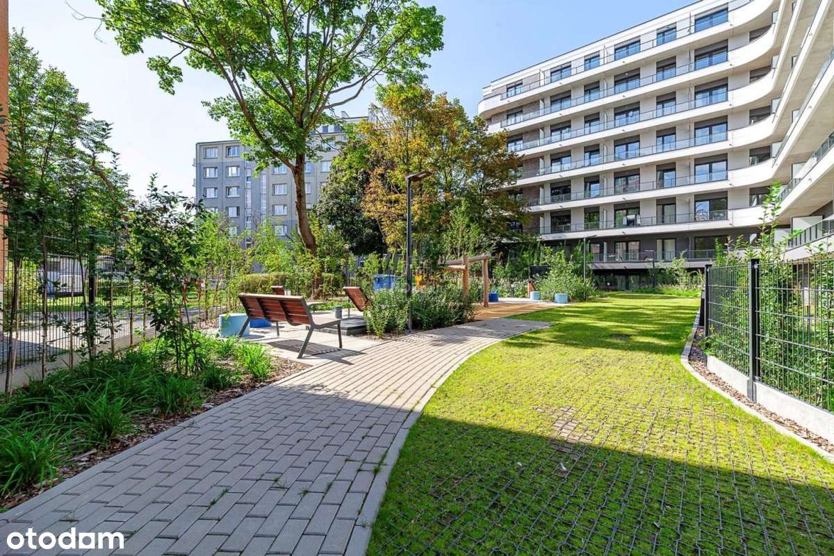 3 pok, duży balkon 13m2, Marcelińska 18-1