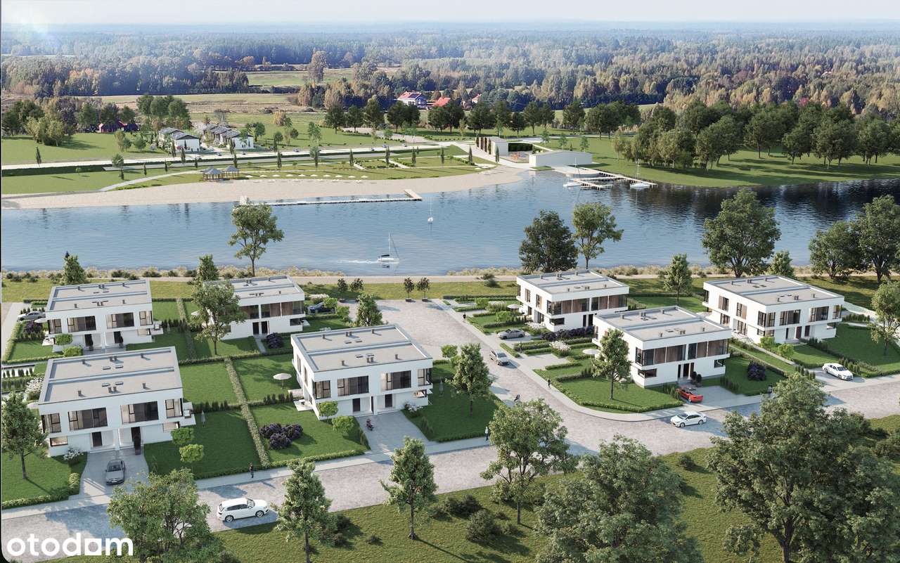 Zatoka Komfortu-pierwsza linii brzegowa jeziora! Balkon/taras 25 m2 - Pełny obrazek: 4/9