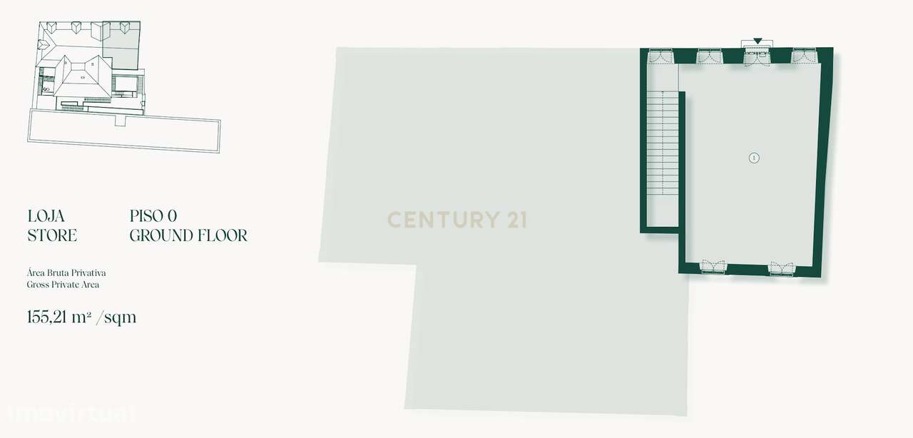 Loja com 155m2 na Villa dos Coches, Belém, Lisboa - Grande imagem: 4/18