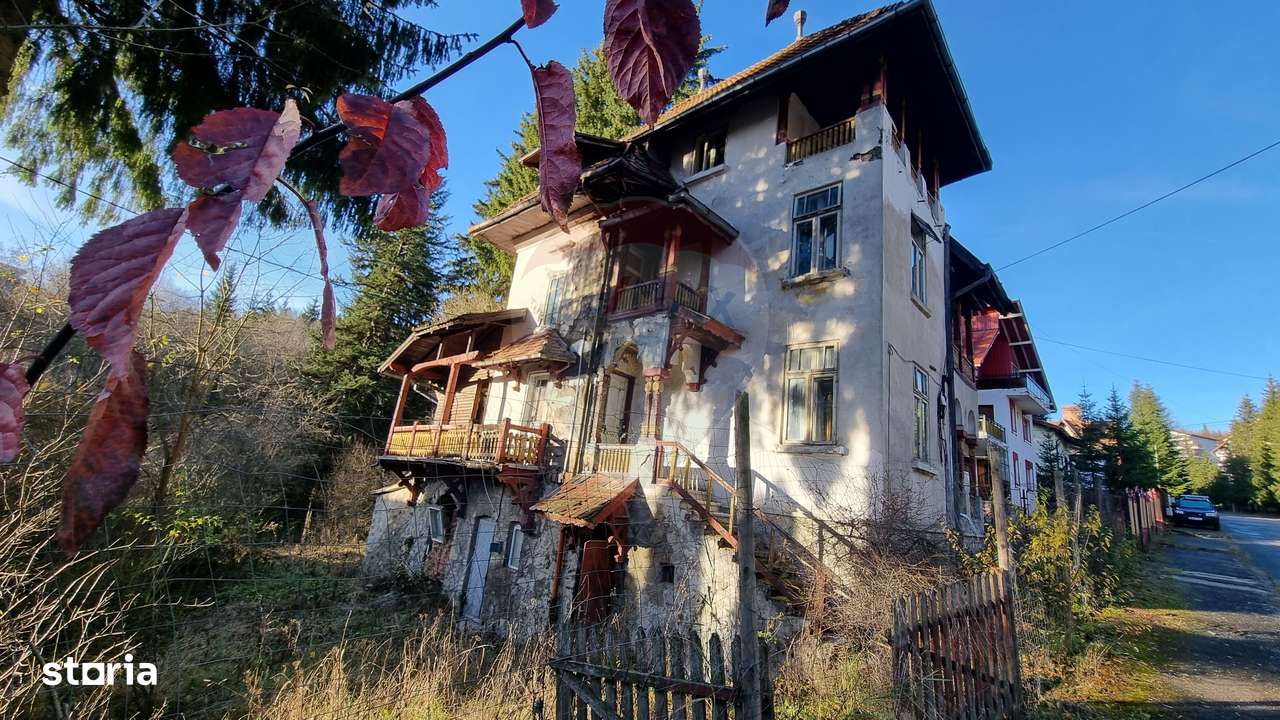 Casă / Vilă interbelica de vanzare +teren,Predeal - Imagine principală: 5/5