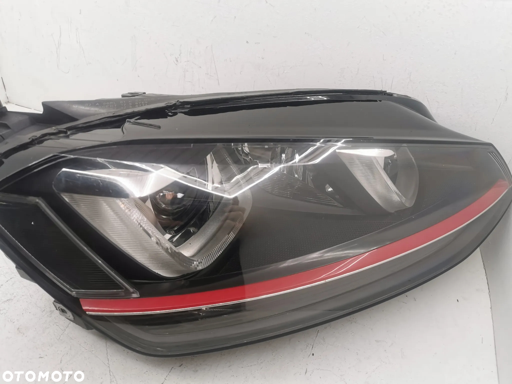 Lampa przód Volkswagen VW Golf VII 7 GTI Bi Xenon LED  przednia prawa - 9