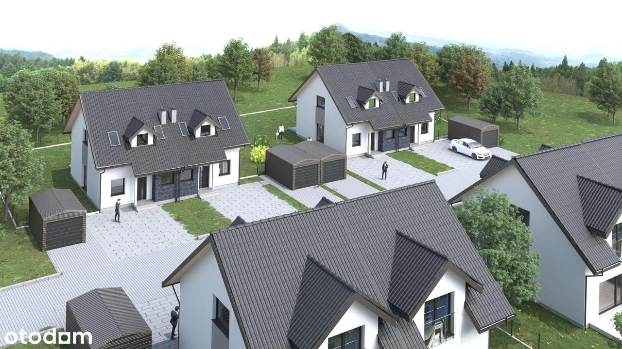 OSIEDLE POD WIERZBAMI-Nowe domy z garażami w Bładnicach Dolnych-4