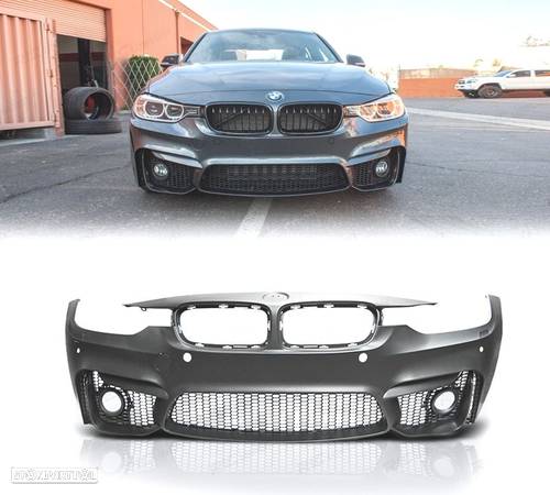 PÁRA-CHOQUES FRONTAL PARA BMW F30 F31 LOOK M3 EVO 11-15 COM PDC - 1