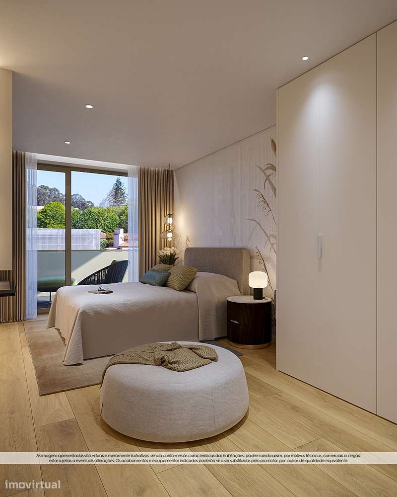 Apartamento T2 Arcozelo ao Intermaché com terraço Nascente Sul-19