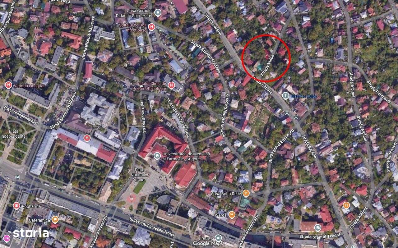 Central | proprietate de vanzare | casa 4 camere & teren 590mp - Imagine principală: 3/6