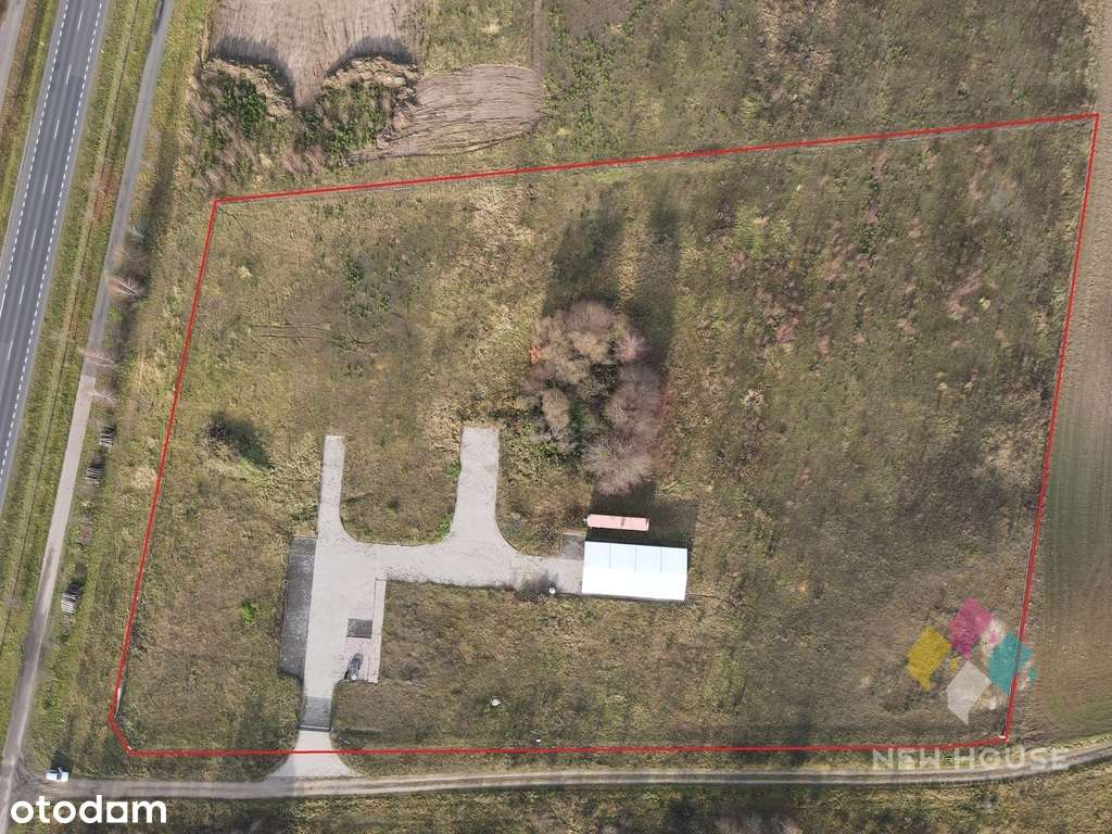 Spręcowo- działka usługowa produkcja, magazyny-3