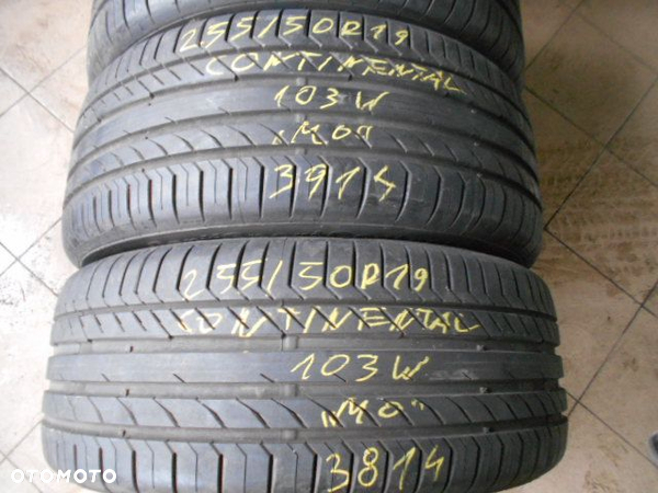 Opony 255/50r19 continental conti sport contact 5 MO suv 7,5mm demo jak nowe - 2