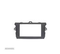 MOLDURA ADAPTADOR PRETO PARA RADIO 2-DIN PARA TOYOTA COROLLA 07-13 - 5