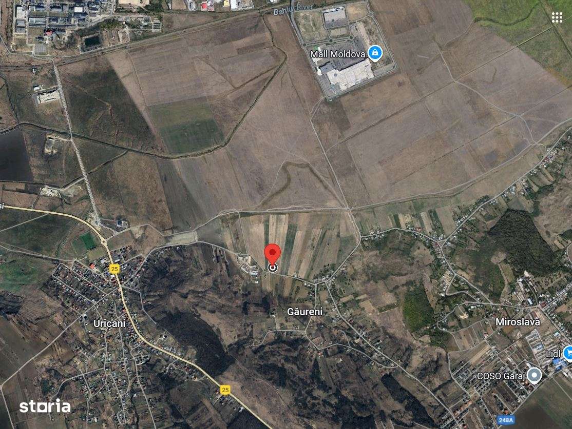 Teren 1 Ha Gaureni - Miroslava, zona Mall Moldova-0