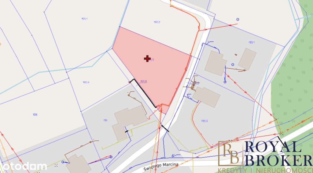 Działka z WZ – Rzeszów, ul. św. Marcina, Słocina - Pełny obrazek: 4/5