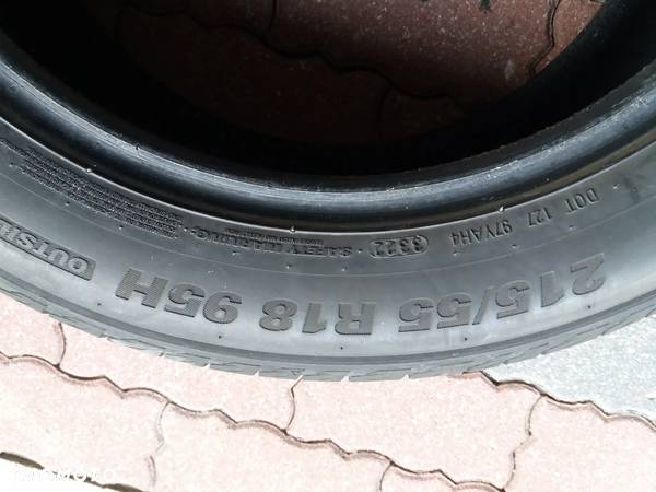 215 55 18 kumho 2 szt lato 2022r - 5