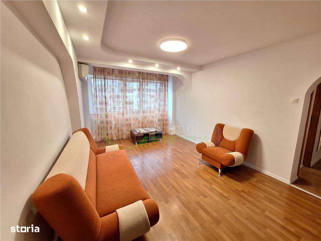 Apartament 3 mobilat si utilat, 2 bai, 2 balcoane, Ultracentral-Bacau - Imagine principală: 3/17