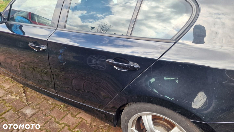black sapphire metallic BMW e87 drzwi lewe lewy tył - 3