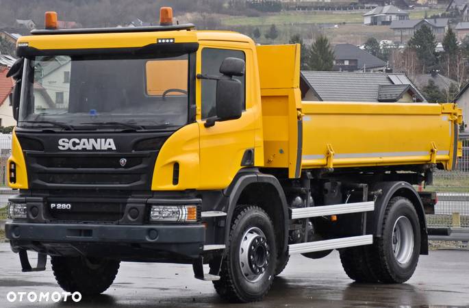 Scania P 280 * WYWROTKA 4,20m + BORDMATIC * STAN BDB - 5