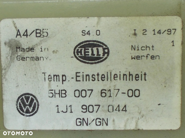 VW Passat B5 - panel klimatyzacji - 3