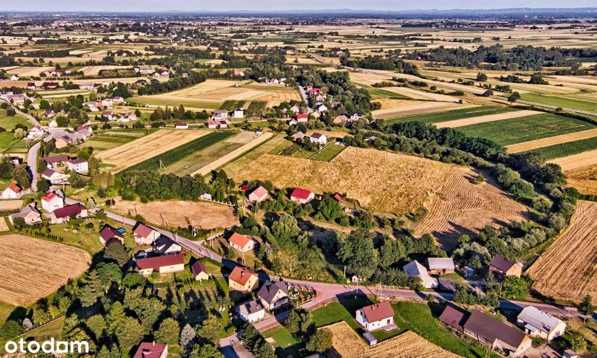 Niepołomice 20 km, budowlane 16 ar blisko Wisła-10