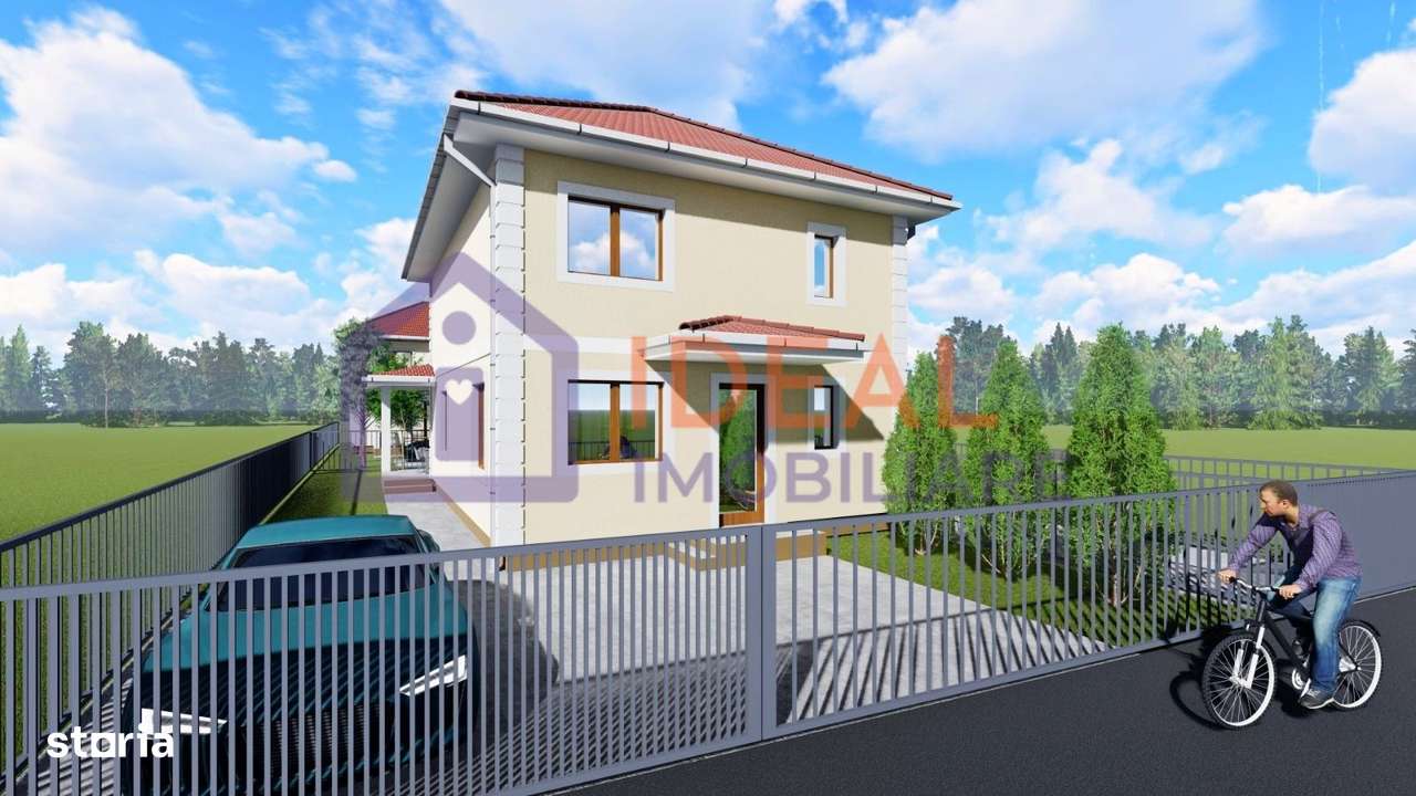 Casa Indivduala cu 4 camere si 320 mp curte, Selimbar - Imagine principală: 4/20