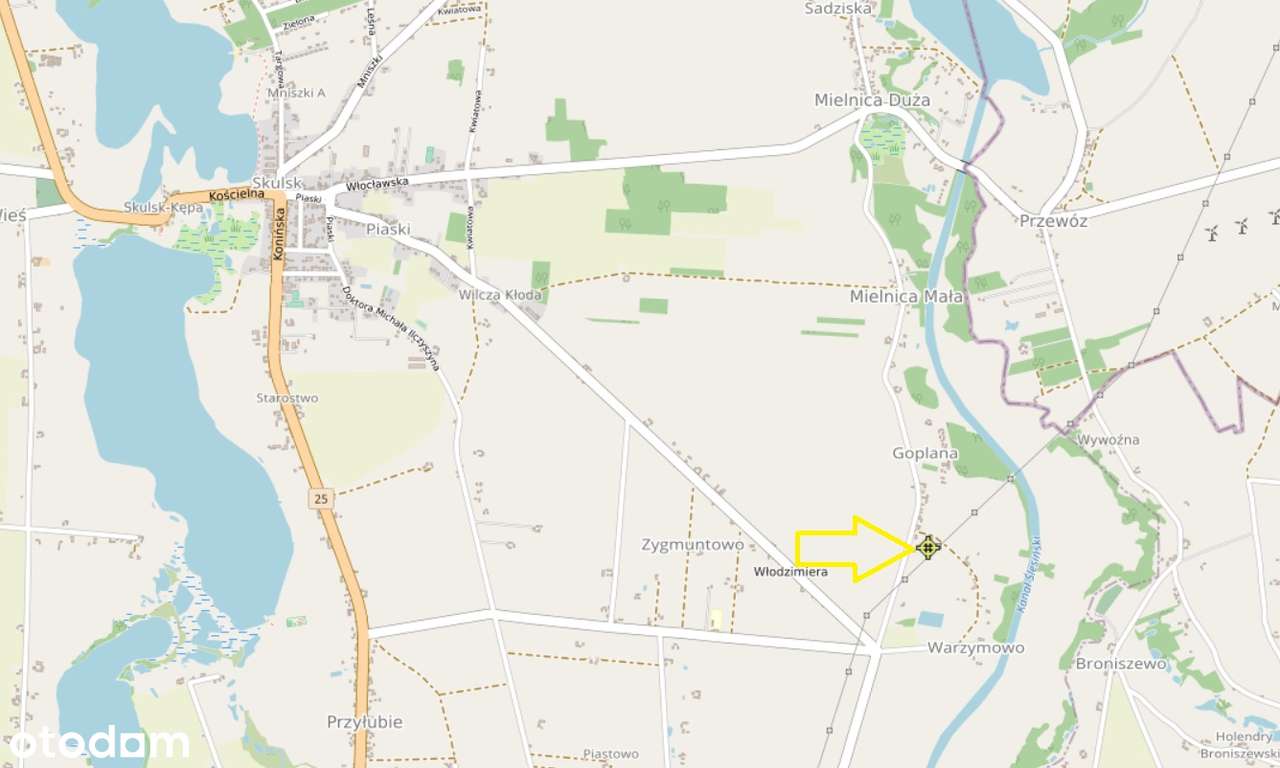 Na sprzedaż duża działka w okolicy Kanału Ślesińskiego-2