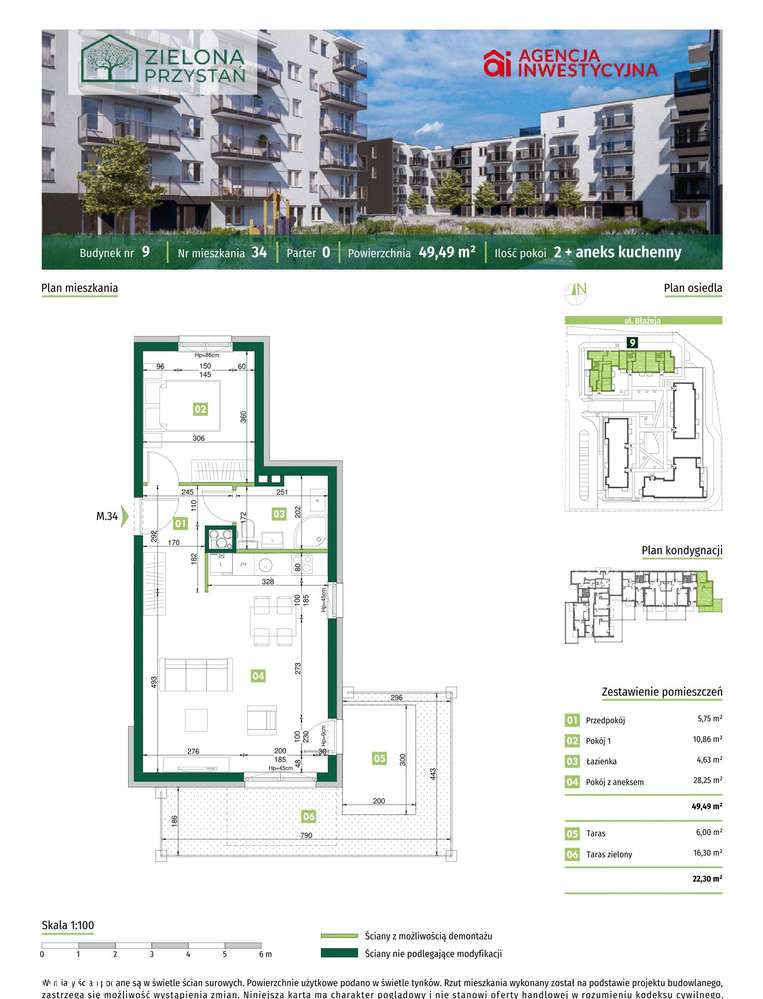 Zielona Przystań | nr 9_34 z ogródkiem | gotowe do odbioru - Pełny obrazek: 5/11