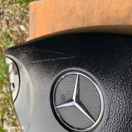 MERCEDES e211 g 463 poduszka air bag  kierowcy czarna szara beżowa ORYGINAŁ - 7