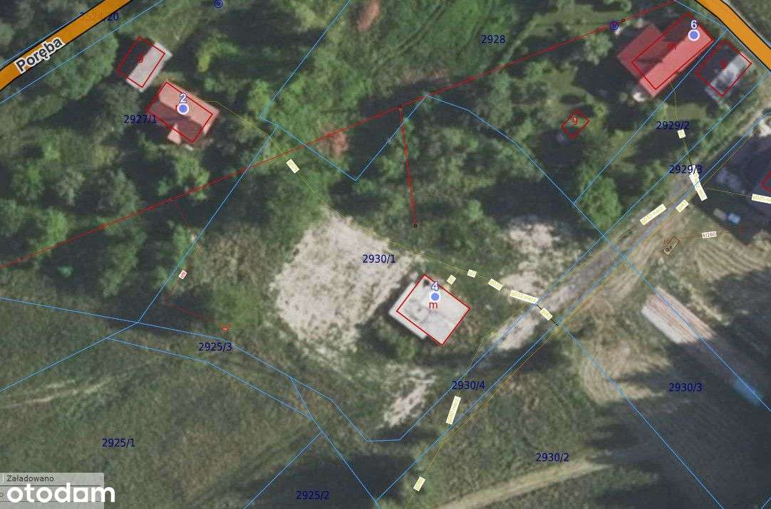 Działka pod budowę w Odrzykoniu – panorama, cisza! - Pełny obrazek: 3/10