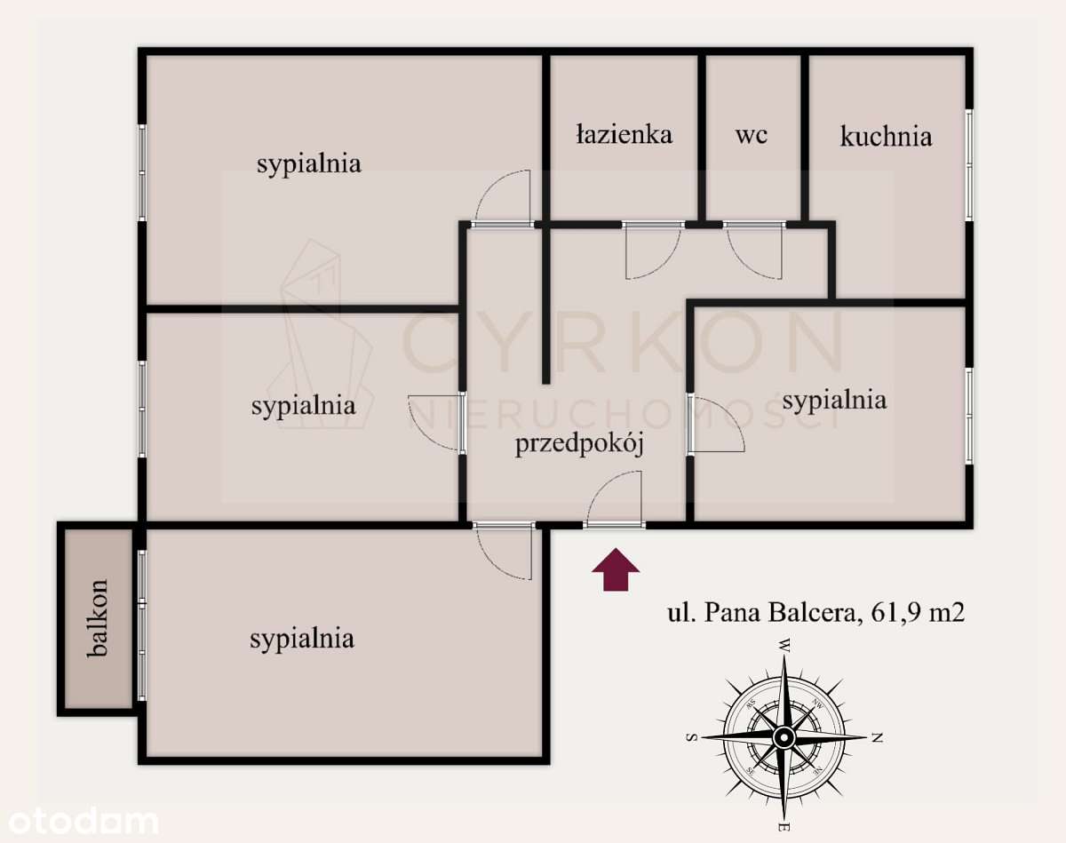 Mieszkanie 4-pokojowe | zielone osiedle-9