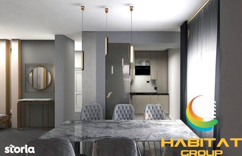 Apartament 4 camere - Finisaje Lux - Direct Dezvoltator