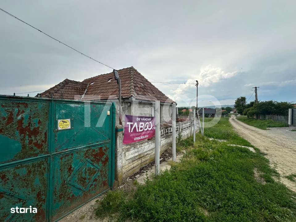Casa individuala Comision 0%  3 camere anexe teren 800 mp Rusi Sibiu - Imagine principală: 2/18