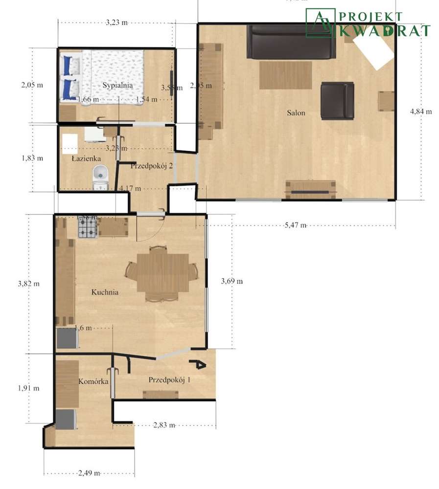 Mieszkanie/Lokal 61 m² z wejściem z ulicy-Centrum-11