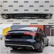 Difusor Traseiro AUDI A6 C7 4G (2010-2014) Look RS6 - 1