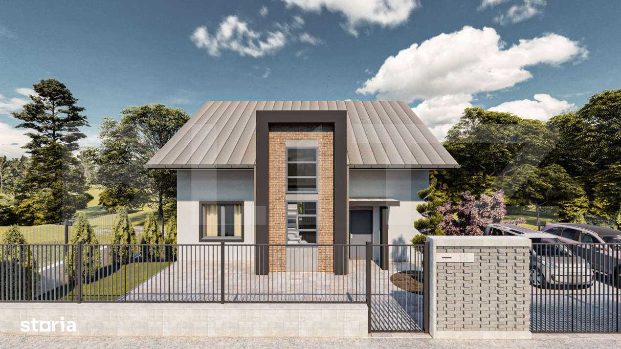Casa Premium Individuala – Chinteni, 215 mp utili, teren 500 mp – - Imagine principală: 5/11
