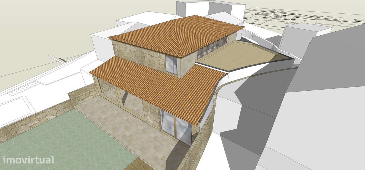 Casa antiga para Reabilitar em Labruja - Ponte de Lima - Grande imagem: 4/4