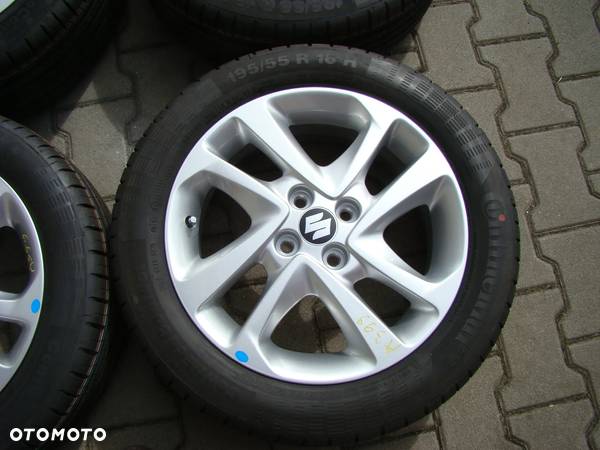 a399 4x100 Suzuki Swift Baleno 6jx16 opony lato niemontowane - 3