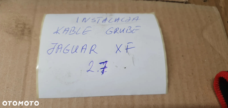 Kabel masowy minusowy przewód Jaguar XF X250 2.7 TDV6 - 7