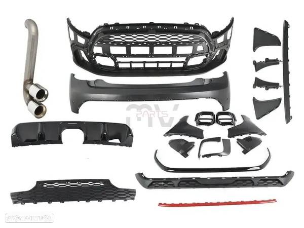 Body Kit jcw Mini Cooper F55 (2014 a 2020) 5 Portas Look LCI 2021 - 1