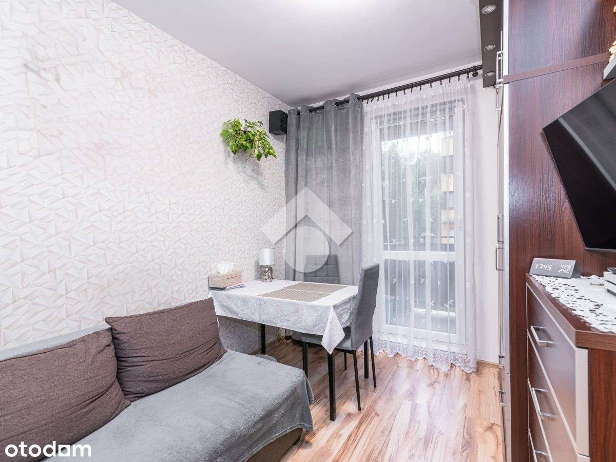 2 pokojowe mieszkanie z aneksem kuchennym w bloku z 2016 r.-1