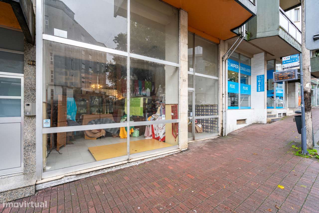 Loja para arrendamento na central Rua D. Pedro V, em Braga! - Grande imagem: 5/18