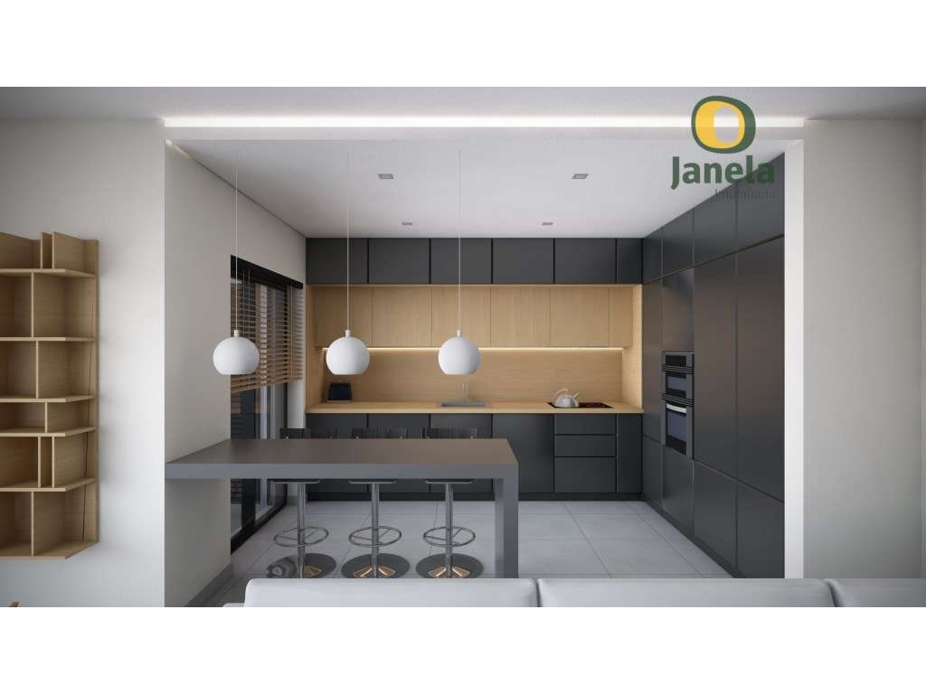 Maravilhoso T3 com 152,86 m2, garagem, piscina no topo, zona fitnes... - Grande imagem: 4/9