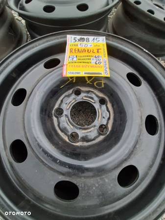 5x108 15 cali RENAULT KANGOO LAGUNA SAFRANE FELGI STALOWE koło zapasowe - 7