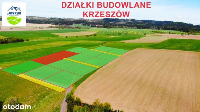 Działki budowlane - Krzeszów