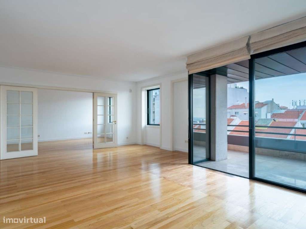 Apartamento T3 para arrendamento com vista rio nas Amoreiras - Grande imagem: 3/28