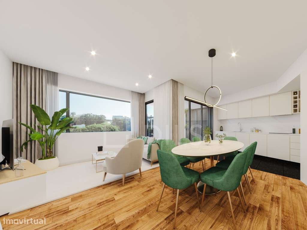 Apartamento T2 com varanda e garagem junto ao Rio Douro - Grande imagem: 2/64