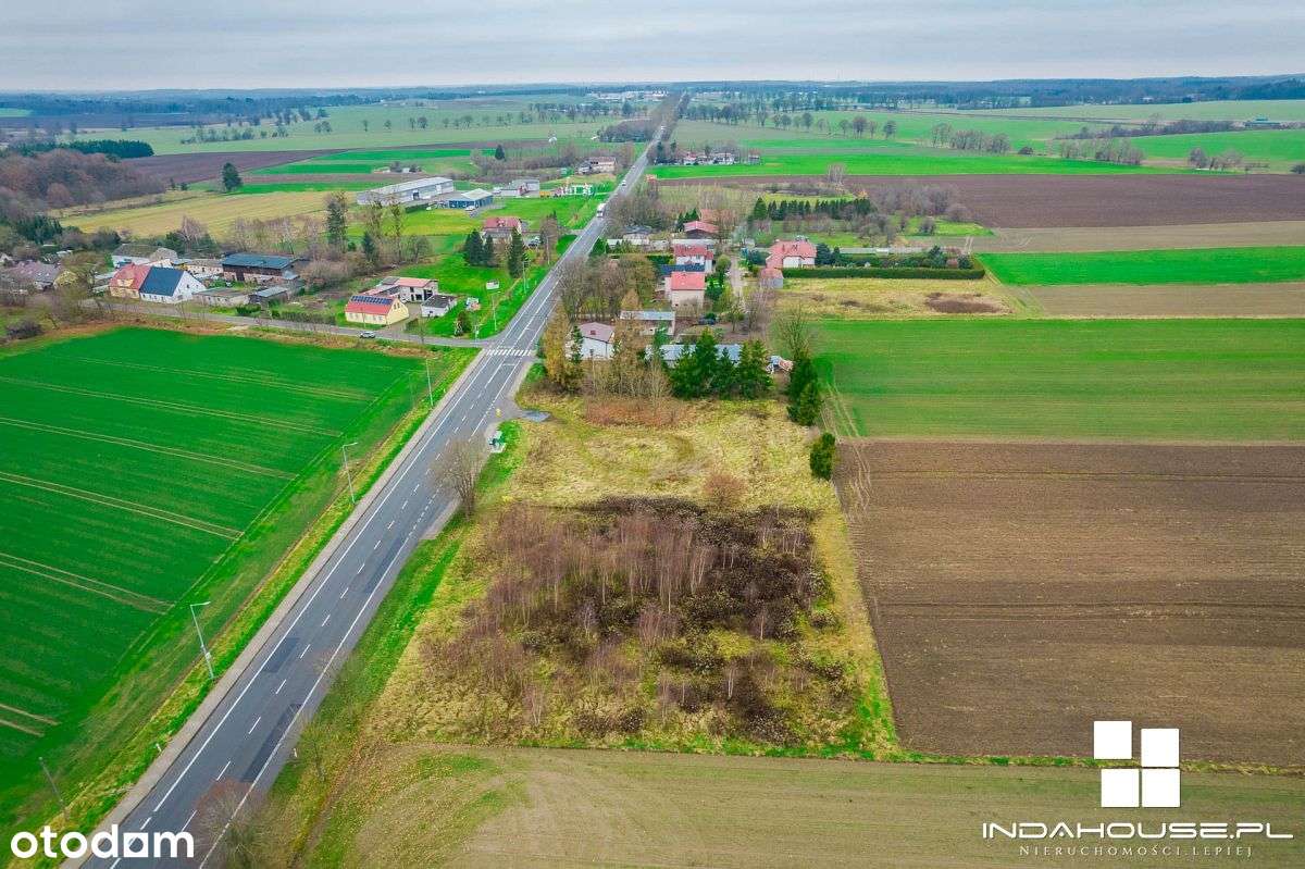 Duża działka z WZ na 2 budynki - Pełny obrazek: 4/9