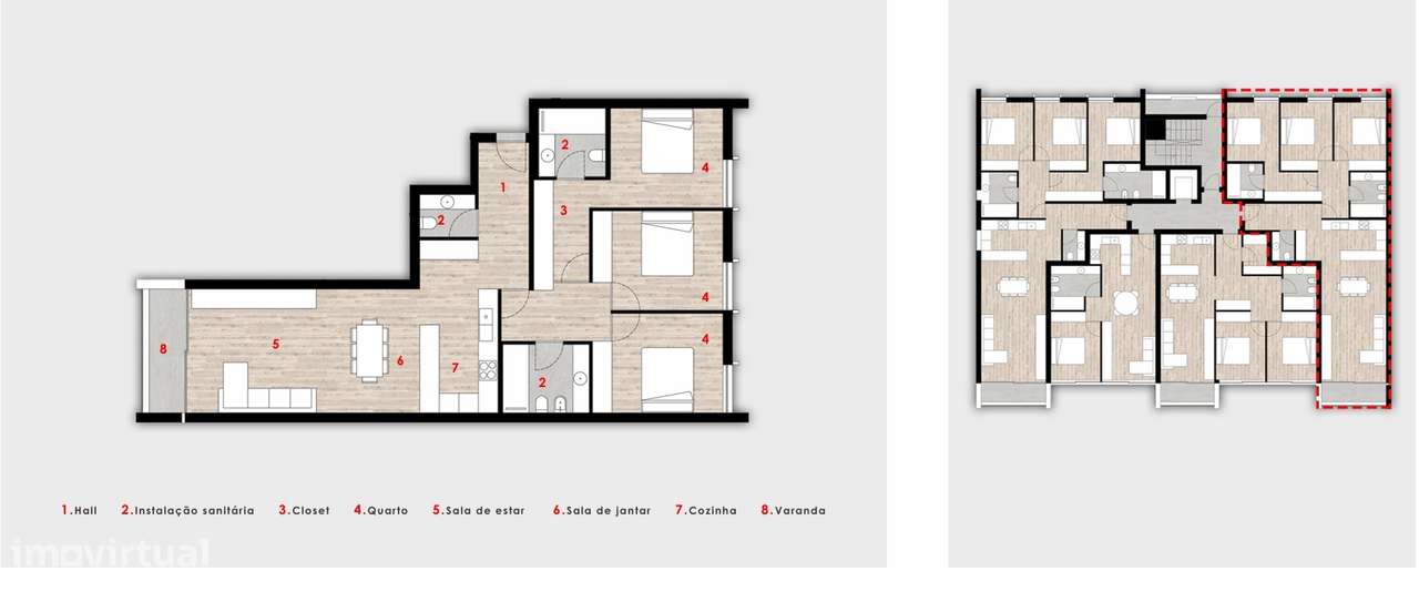 Apartamento T3 NOVO no centro de Amares-29