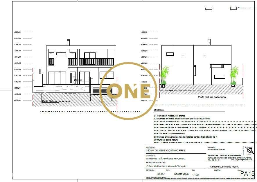 Terreno com projeto em fase de apreciação para construção de 3 moradia-18