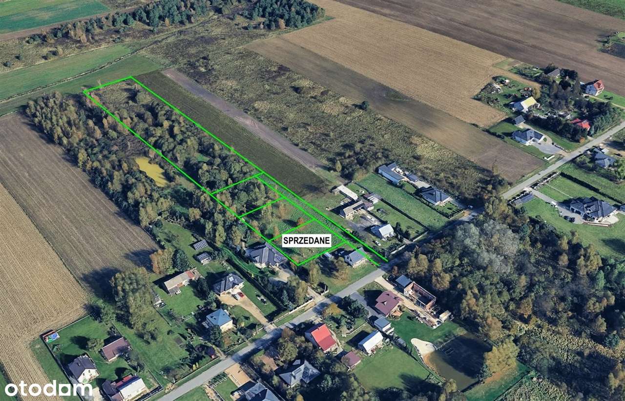 Działki budowlane Latosówka, Mstów - piękna okolica, blisko miasta-1