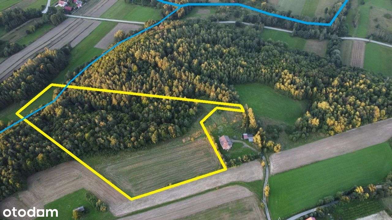 WIDOKOWA działka na WZGÓRZU z panoramą na Góry Św.-2